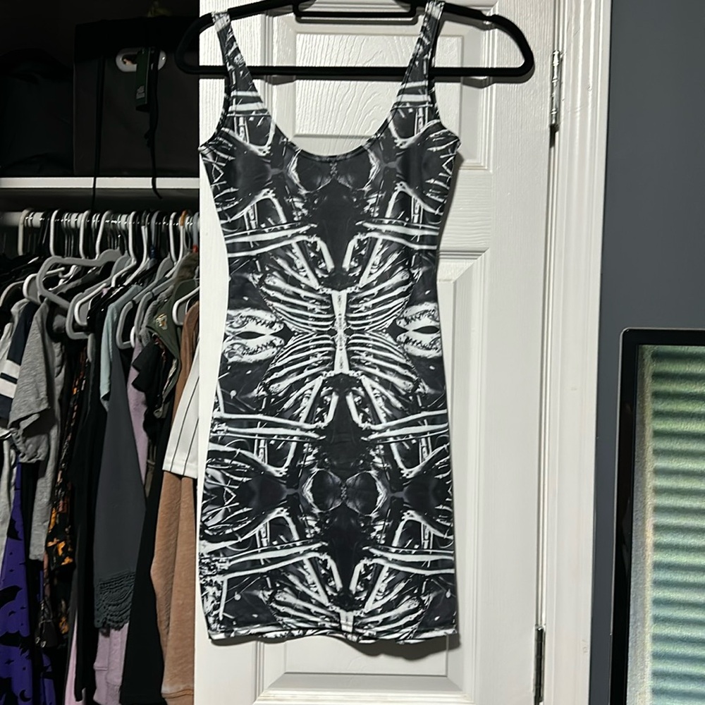 Skeleton bodycon